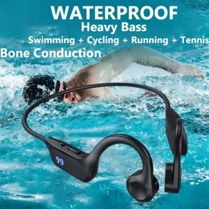 X7 Air-conduction Bluetooth Headphones V5.3 With Memory Card Slot Digital Display Over-ear Sports Headphones 2026